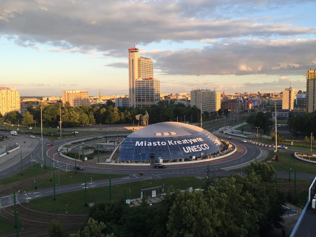 Apartament Panorama Apartment Katowice Bagian luar foto